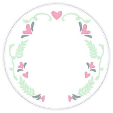 Carica l&#39;immagine nel visualizzatore di Gallery, Floral Monogram Frame embroidery designs - Flower Laurel wreath embroidery design machine embroidery pattern - instant digital download pes
