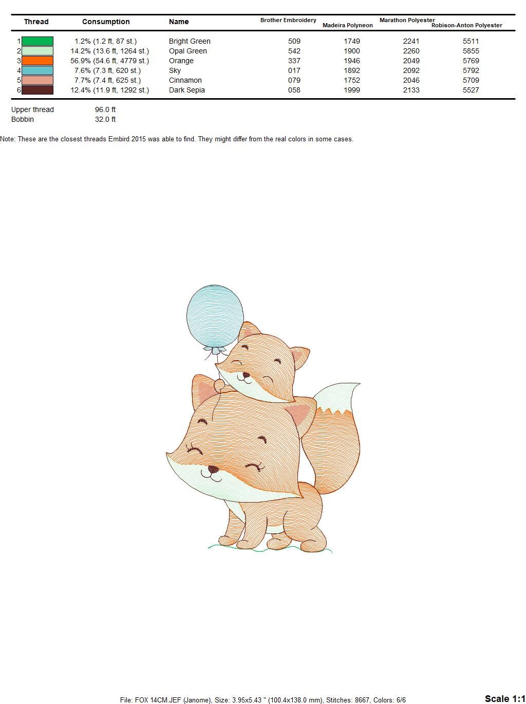 Fox mum with baby boy embroidery designs - Red Fox embroidery design machine embroidery pattern - Animal embroidery file - Baby boy design Marcia Embroidery