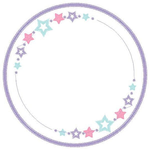 Monogram Frame embroidery designs - Stars frame embroidery design machine embroidery pattern - Delicate frame embroidery download pes jef