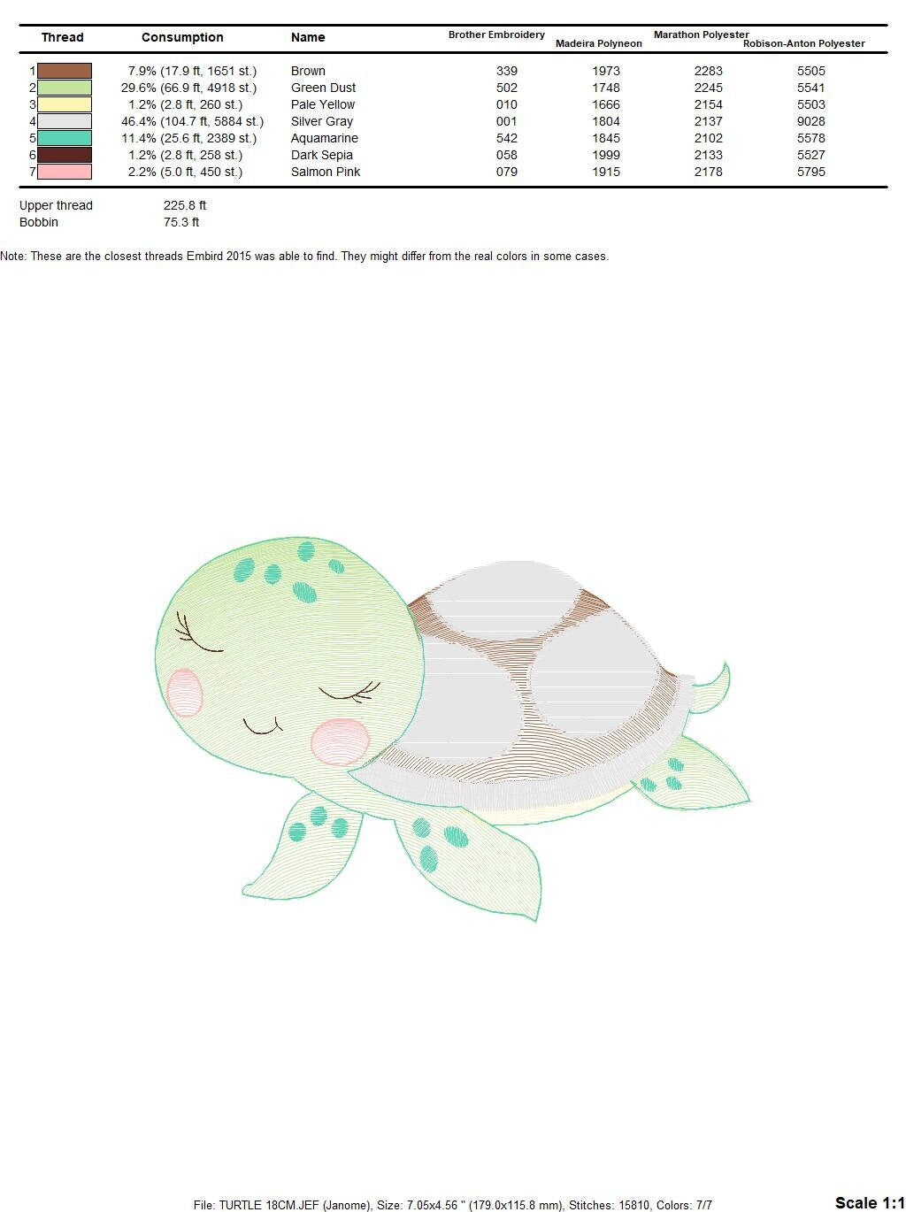 Turtle embroidery designs - Ocean animals embroidery design machine embroidery pattern - Sleeping Turtle embroidery - delicate sea animal