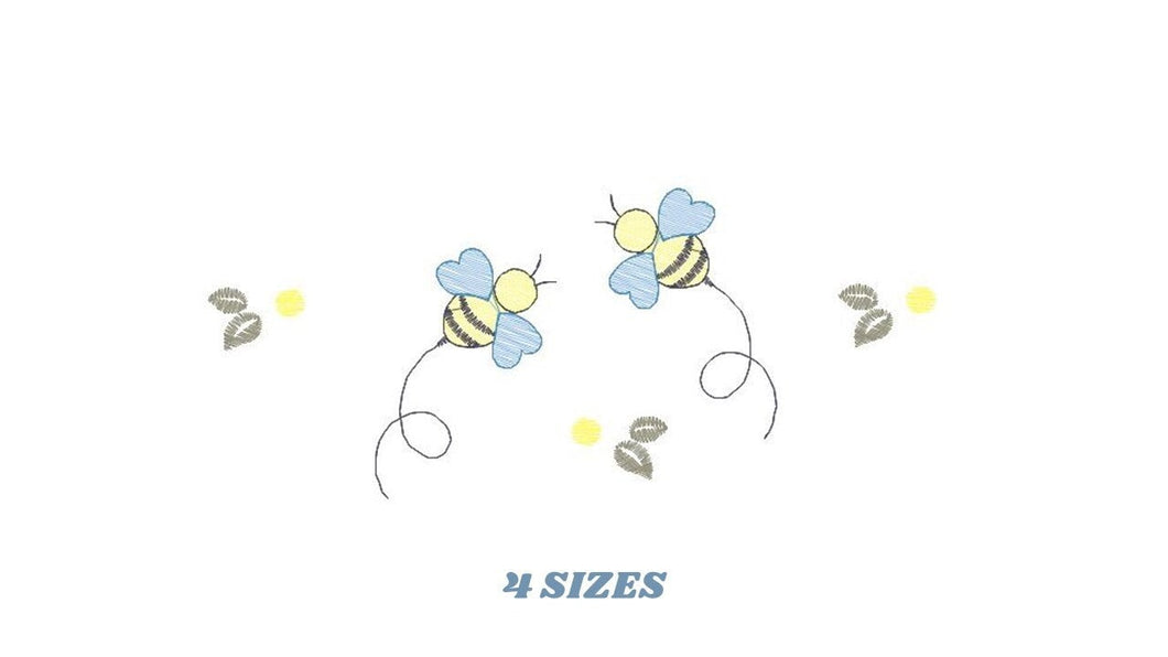 Bee embroidery design - Beehive embroidery designs machine embroidery pattern - Kitchen embroidery file - bee hive embroidery beekeeping