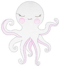 Charger l&#39;image dans la galerie, Jellyfish embroidery design - Octopus embroidery designs machine embroidery pattern - Ocean animals embroidery - instant digital download
