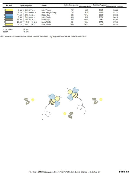 Bee embroidery design - Beehive embroidery designs machine embroidery pattern - Kitchen embroidery file - bee hive embroidery beekeeping