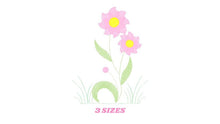 Laden Sie das Bild in den Galerie-Viewer, Sunflowers embroidery designs - Flower embroidery design machine embroidery pattern - Towel embroidery file - floral embroidery pes jef hus
