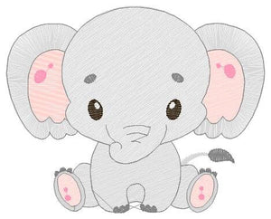 Elephant embroidery designs - Animal embroidery design machine embroidery pattern - Baby Boy embroidery file - Safari embroidery download