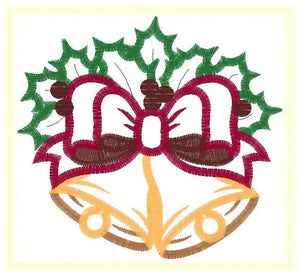 Bell embroidery designs - Xmas embroidery design - machine embroidery pattern - Christmas embroidery file Religious embroidery Jingle Bells