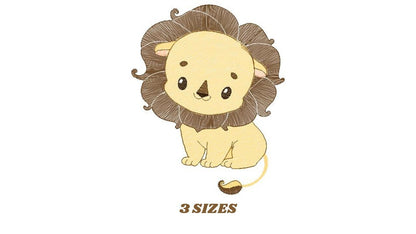 Lion embroidery designs - Safari embroidery design machine embroidery pattern - Baby boy embroidery file - instant download pes jef hus vip Marcia Embroidery