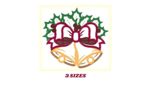 Bell embroidery designs - Xmas embroidery design - machine embroidery pattern - Christmas embroidery file Religious embroidery Jingle Bells