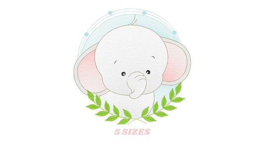 Elephant embroidery designs - Safari Animal embroidery design machine embroidery pattern - Boy embroidery file - instant download pes jef - Marcia Embroidery