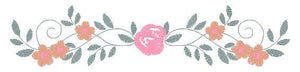 Flowers embroidery designs - Roses embroidery design machine embroidery pattern - entwined roses embroidery file - instant download towel