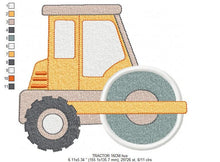 Laden Sie das Bild in den Galerie-Viewer, Tractor embroidery designs - Farm embroidery design machine embroidery pattern - automobile embroidery file - Baby boy instant download pes
