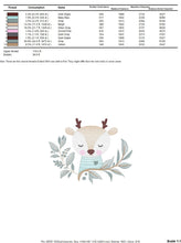 Carica l&#39;immagine nel visualizzatore di Gallery, Deer embroidery design - Animal embroidery designs machine embroidery pattern - Florest embroidery file - Baby boy embroidery  Woodland pes
