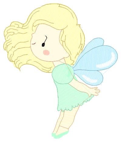 Fairy embroidery designs - Baby girl embroidery design machine embroidery pattern - Fantasy Pixie embroidery file - instant digital download Marcia Embroidery