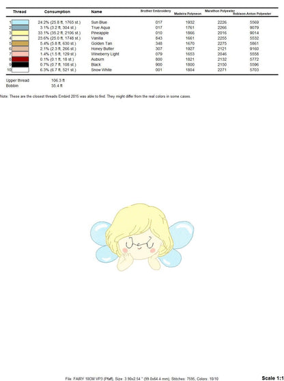 Fairy peek a boo embroidery designs - Baby girl embroidery design machine embroidery pattern - Pixie embroidery file - Fairy download pes Marcia Embroidery