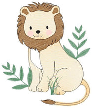 Laden Sie das Bild in den Galerie-Viewer, Lion embroidery designs - Safari embroidery design machine embroidery pattern - Baby boy embroidery file - Lion king embroidery download jef
