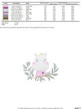 Load image into Gallery viewer, Hippo embroidery designs - Safari embroidery design machine embroidery pattern - Animal embroidery file - baby boy embroidery pes download
