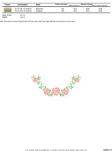 Carica l&#39;immagine nel visualizzatore di Gallery, Flowers embroidery designs - Roses embroidery design machine embroidery pattern - entwined roses Kitchen Towel file - instant download pes
