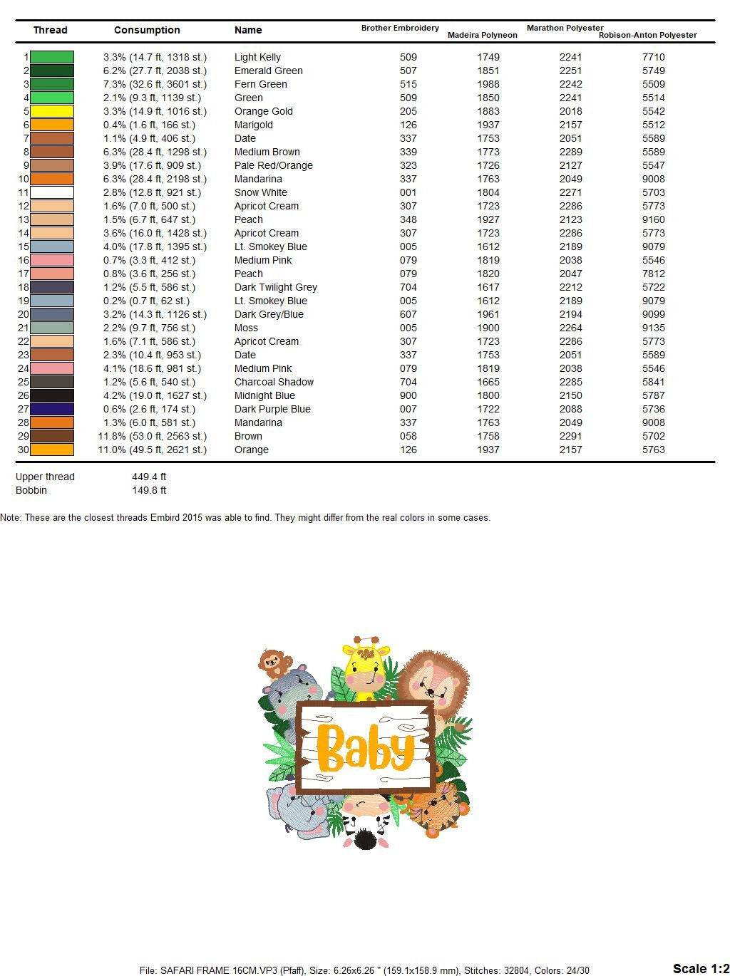 Safari wild animals embroidery designs - Baby Boy Lion Giraffe Elephant Zebra Tiger Hippo machine embroidery pattern - Instant download pes Marcia Embroidery