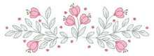 Load image into Gallery viewer, Flowers embroidery designs - Tulip embroidery design machine embroidery pattern - rose embroidery file - tea towel apron kitchen cloth
