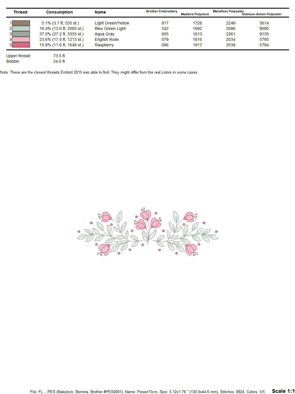 Flowers embroidery designs - Tulip embroidery design machine embroidery pattern - rose embroidery file - tea towel apron kitchen cloth Marcia Embroidery