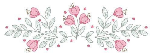 Flowers embroidery designs - Tulip embroidery design machine embroidery pattern - rose embroidery file - tea towel apron kitchen cloth Marcia Embroidery