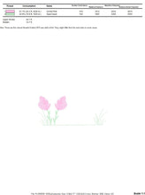 Cargar imagen en el visor de la galería, Tulip embroidery designs - Flower embroidery design machine embroidery pattern - Flower garden embroidery file - instant download pes jef
