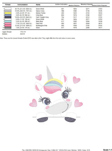 Peek a boo Unicorn embroidery designs - Baby Girl embroidery design machine embroidery pattern - Unicorns embroidery file - instant download