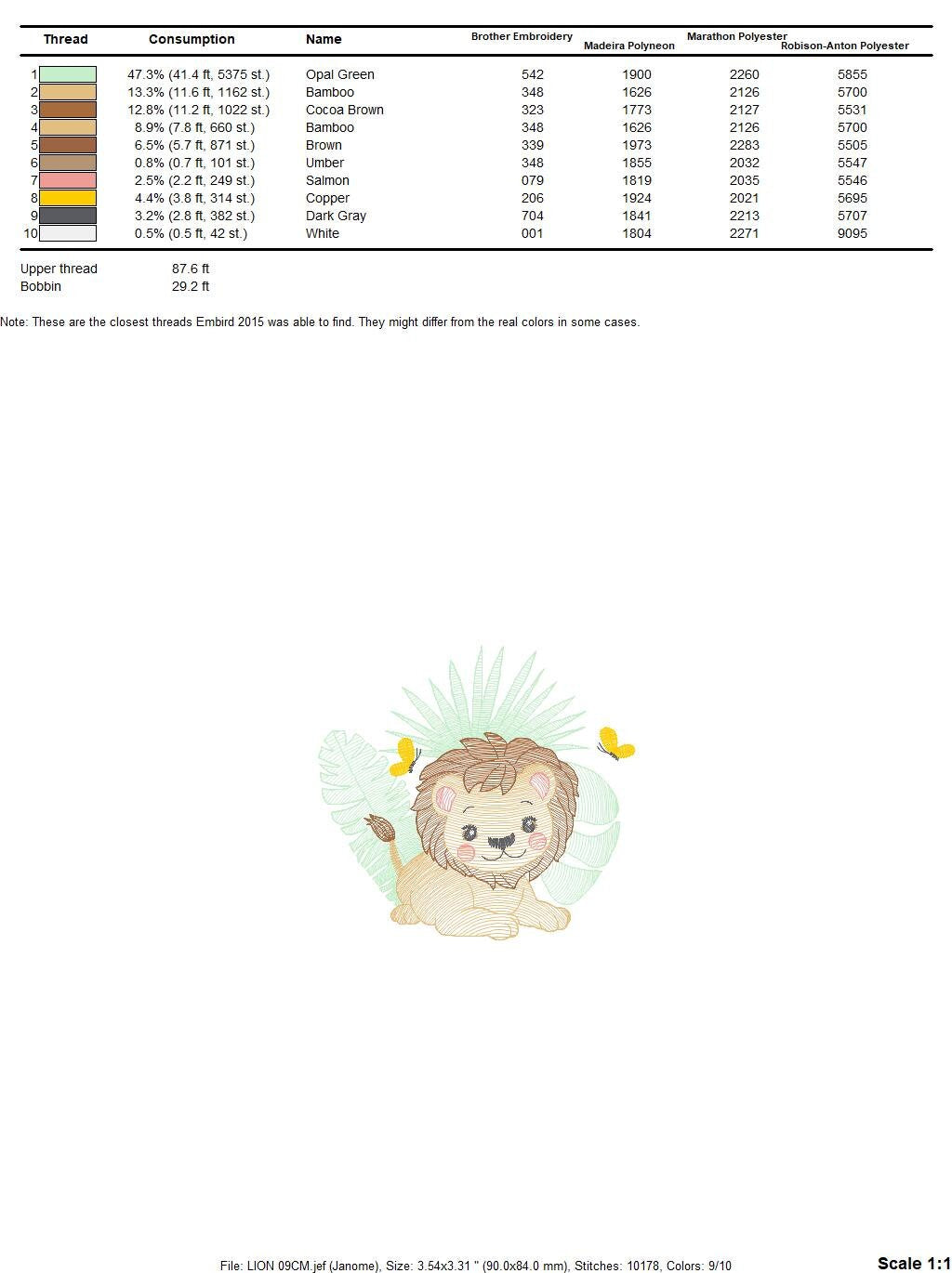 Lion embroidery designs - Safari embroidery design machine embroidery pattern - Baby boy embroidery file - instant download pes jef hus vip