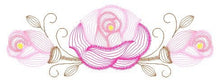 Laden Sie das Bild in den Galerie-Viewer, Roses embroidery designs - Flower embroidery design machine embroidery pattern - Rose embroidery file - Flowers for towels embroidery pes
