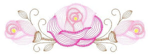 Roses embroidery designs - Flower embroidery design machine embroidery pattern - Rose embroidery file - Flowers for towels embroidery pes