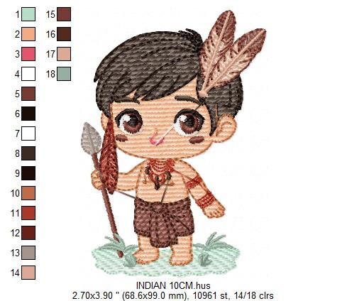 Indian embroidery designs -  Kib embroidery design machine embroidery pattern - baby boy embroidery file - instant digital download pes jef Marcia Embroidery