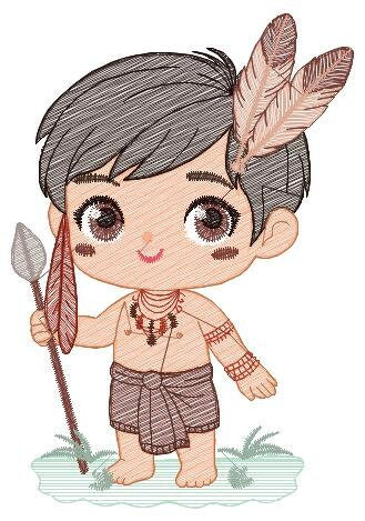 Indian embroidery designs -  Kib embroidery design machine embroidery pattern - baby boy embroidery file - instant digital download pes jef Marcia Embroidery