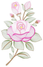 Laden Sie das Bild in den Galerie-Viewer, Roses embroidery designs - Flower embroidery design machine embroidery pattern - Rose embroidery file - Flowers for towels embroidery pes
