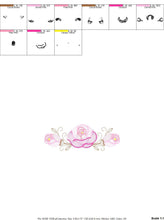 Load image into Gallery viewer, Roses embroidery designs - Flower embroidery design machine embroidery pattern - Rose embroidery file - Flowers for towels embroidery pes
