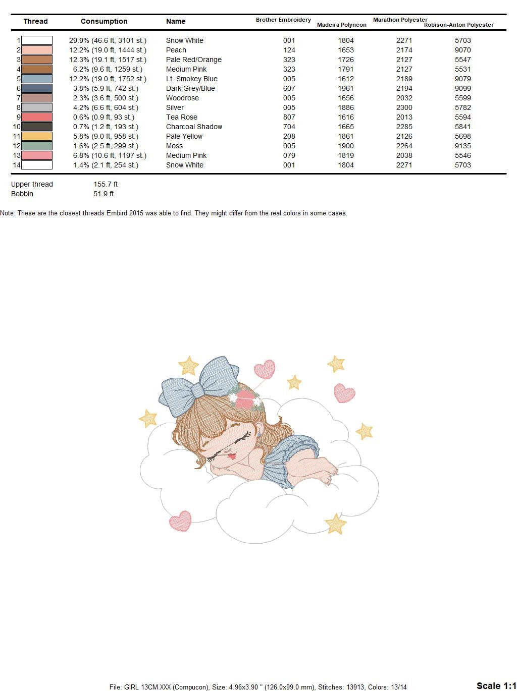 Angel embroidery designs - Baby girl embroidery design machine embroidery pattern - Angel with clouds embroidery file - instant download