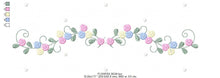 Load image into Gallery viewer, Flowers embroidery designs - Roses embroidery design machine embroidery pattern - entwined roses embroidery file - instant download towel
