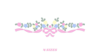 Flowers embroidery designs - Roses embroidery design machine embroidery pattern - entwined roses embroidery file - instant download towel Marcia Embroidery
