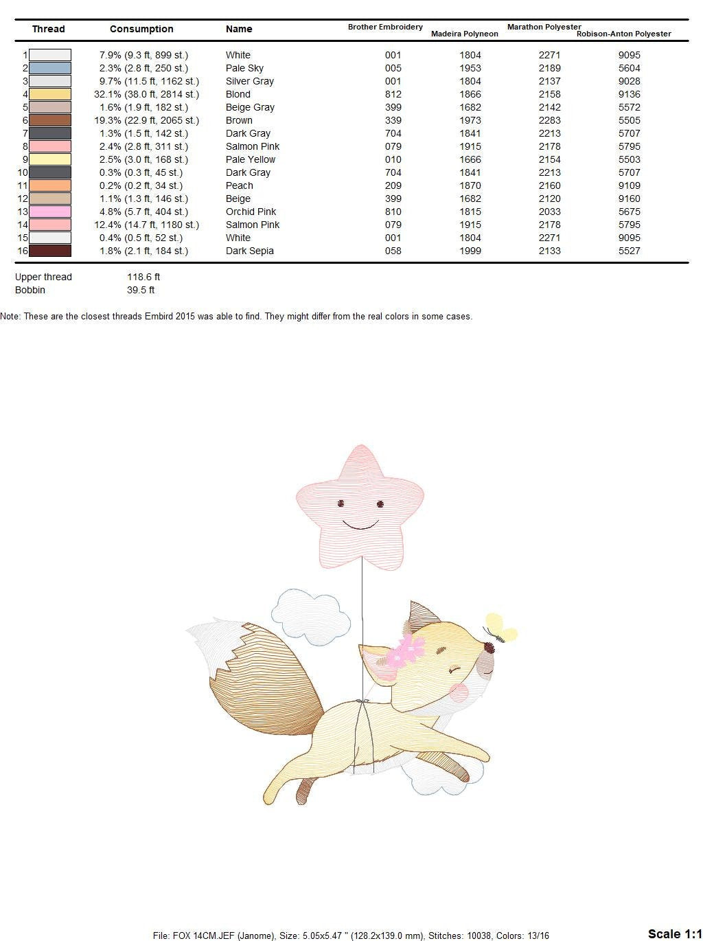 Fox embroidery designs - Hot air balloon embroidery design machine embroidery pattern - Animal embroidery file - woodland animals download Marcia Embroidery