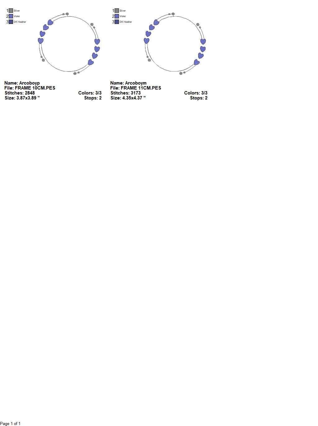 Hearts Monogram Frame embroidery designs - Heart love frame embroidery design machine embroidery pattern - Valentines embroidery file