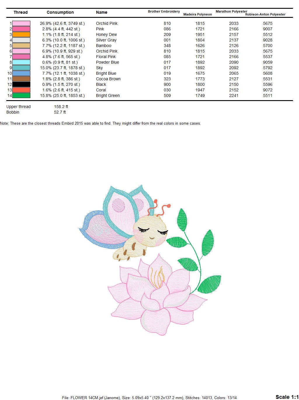Butterfly embroidery design - Delicate Flower embroidery designs machine embroidery pattern - Towel embroidery file - instant download jef Marcia Embroidery