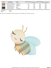 Cargar imagen en el visor de la galería, Bee embroidery design - Bees embroidery designs machine embroidery pattern - baby girl embroidery file - honey bee design - Save the bees
