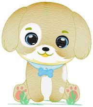 Carica l&#39;immagine nel visualizzatore di Gallery, Dogs embroidery designs - Dog embroidery design machine embroidery pattern - Puppy embroidery file -  baby boy embroidery instant download
