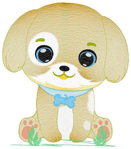 Dogs embroidery designs - Dog embroidery design machine embroidery pattern - Puppy embroidery file -  baby boy embroidery instant download