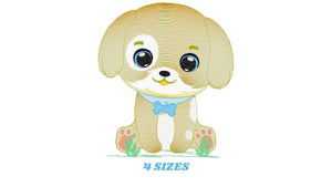 Dogs embroidery designs - Dog embroidery design machine embroidery pattern - Puppy embroidery file -  baby boy embroidery instant download