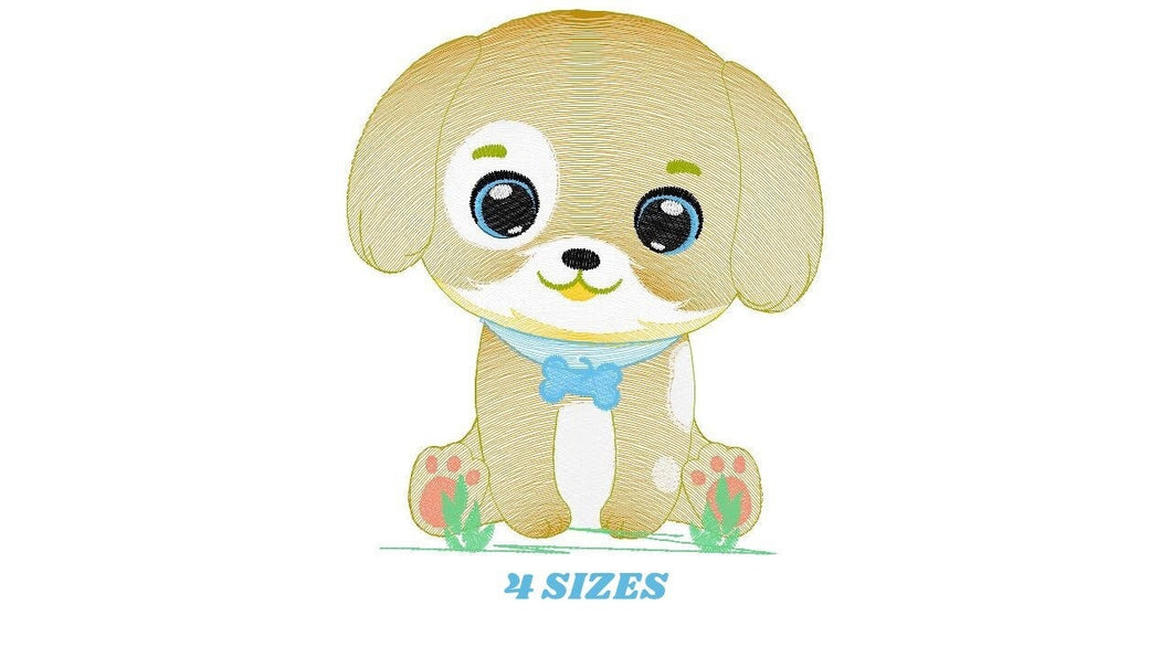 Dogs embroidery designs - Dog embroidery design machine embroidery pattern - Puppy embroidery file -  baby boy embroidery instant download