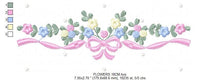 Carica l&#39;immagine nel visualizzatore di Gallery, Flowers embroidery designs - Roses embroidery design machine embroidery pattern - entwined roses embroidery file - instant download towel
