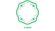 Carica l&#39;immagine nel visualizzatore di Gallery, Monogram Frame embroidery designs - Flower embroidery design machine embroidery pattern - Floral embroidery file - baby girl embroidery pes
