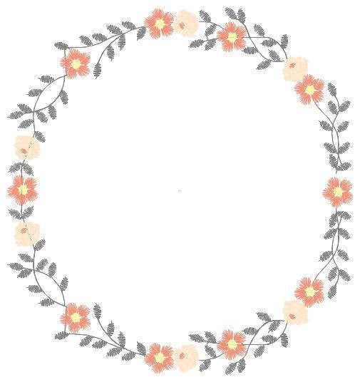 Frame embroidery designs - Flower embroidery design machine embroidery pattern - rose embroidery file girl embroidery - roses frame design Marcia Embroidery