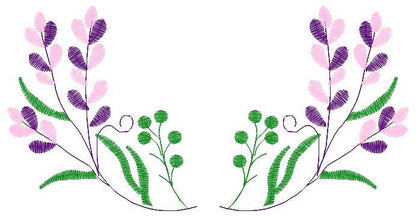 Lavender embroidery designs - Flowers embroidery design machine embroidery pattern - Kitchen Tea towel embroidery file - instant download Marcia Embroidery