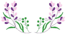 Load image into Gallery viewer, Lavender embroidery designs - Flowers embroidery design machine embroidery pattern - Kitchen Tea towel embroidery file - instant download
